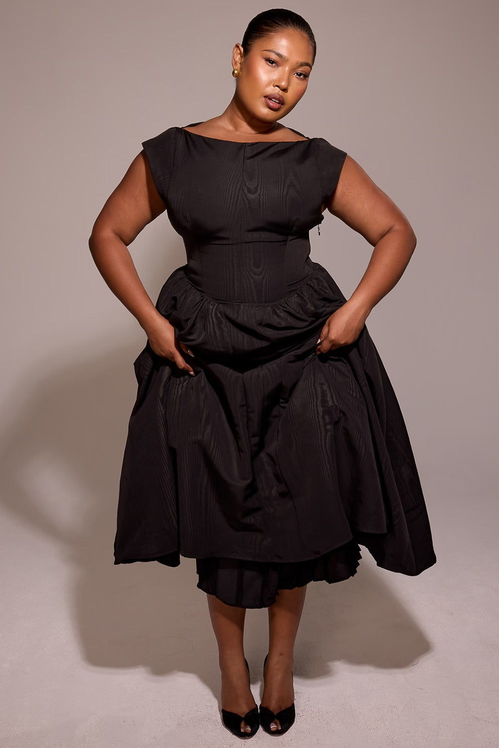 Vestido de Gala Noir Imperial