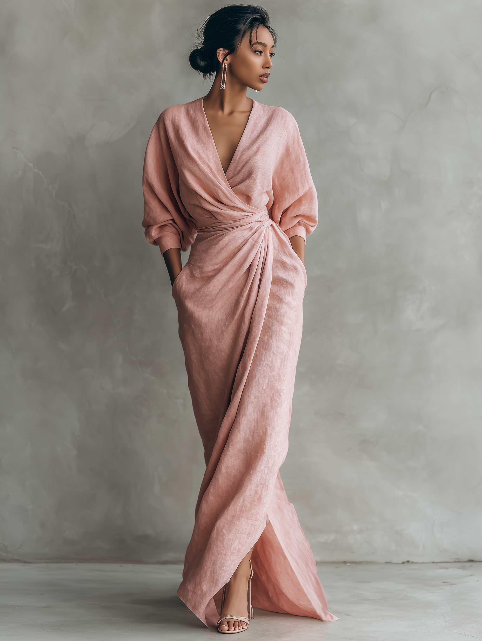 Maxi Vestido Minimalista Dilay
