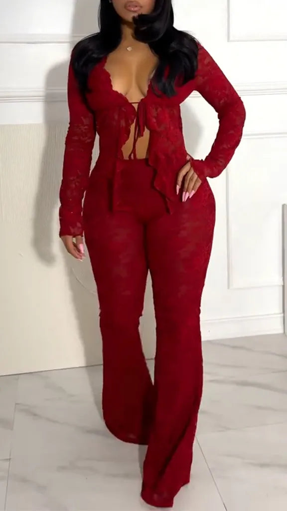 Conjunto De Encaje Sweet