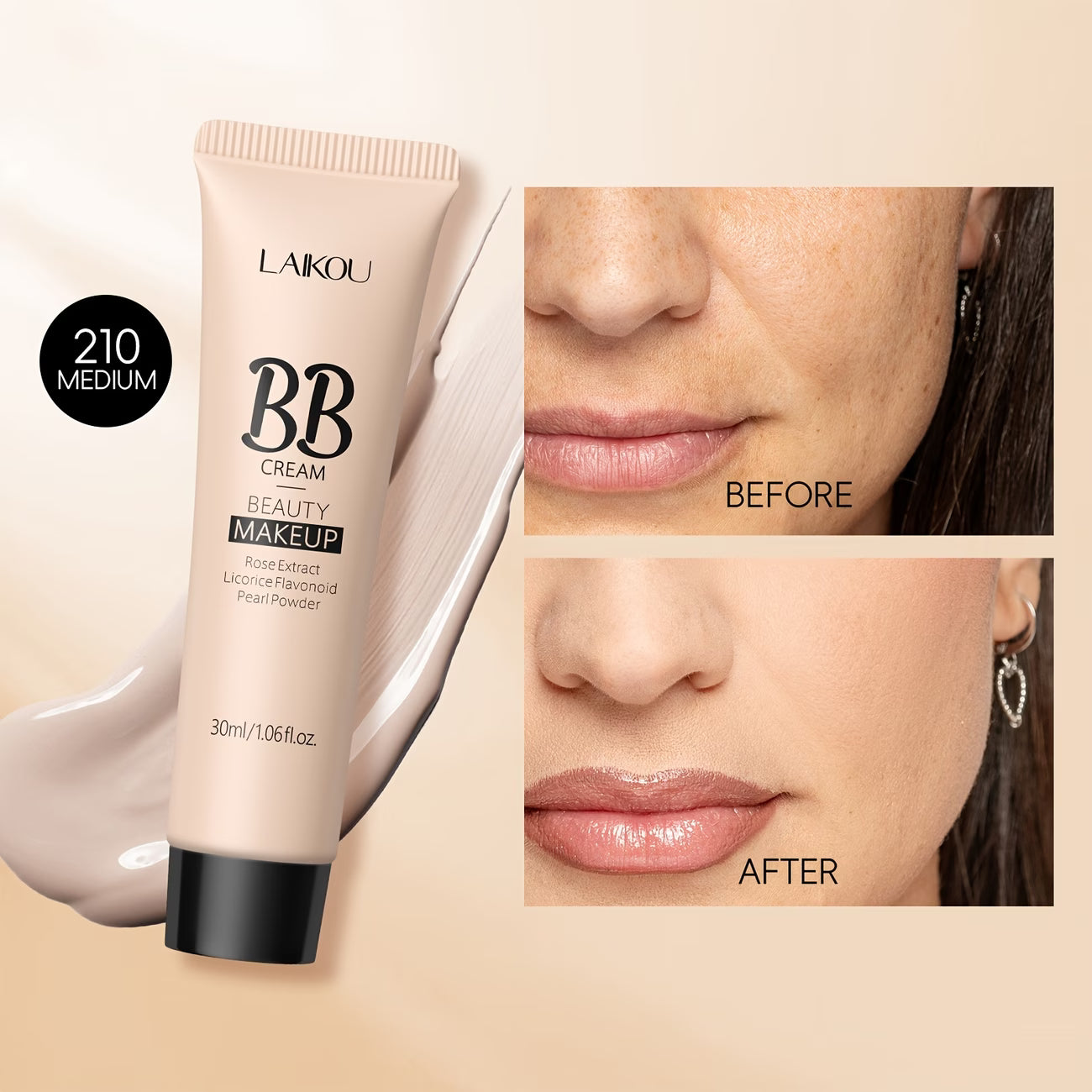 Base Corrector de Cobertura Total con Hidratación