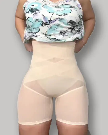 Pantalones cortos moldeadores de cintura alta