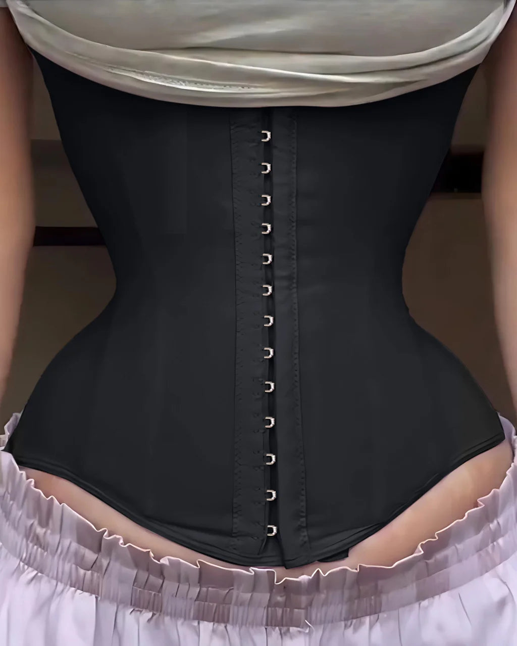 Faja de compresión abdominal con hueso de acero