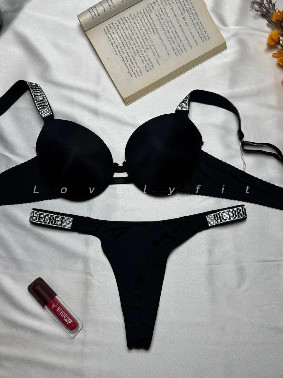 Conjunto de Sujetador push-up y Braguita