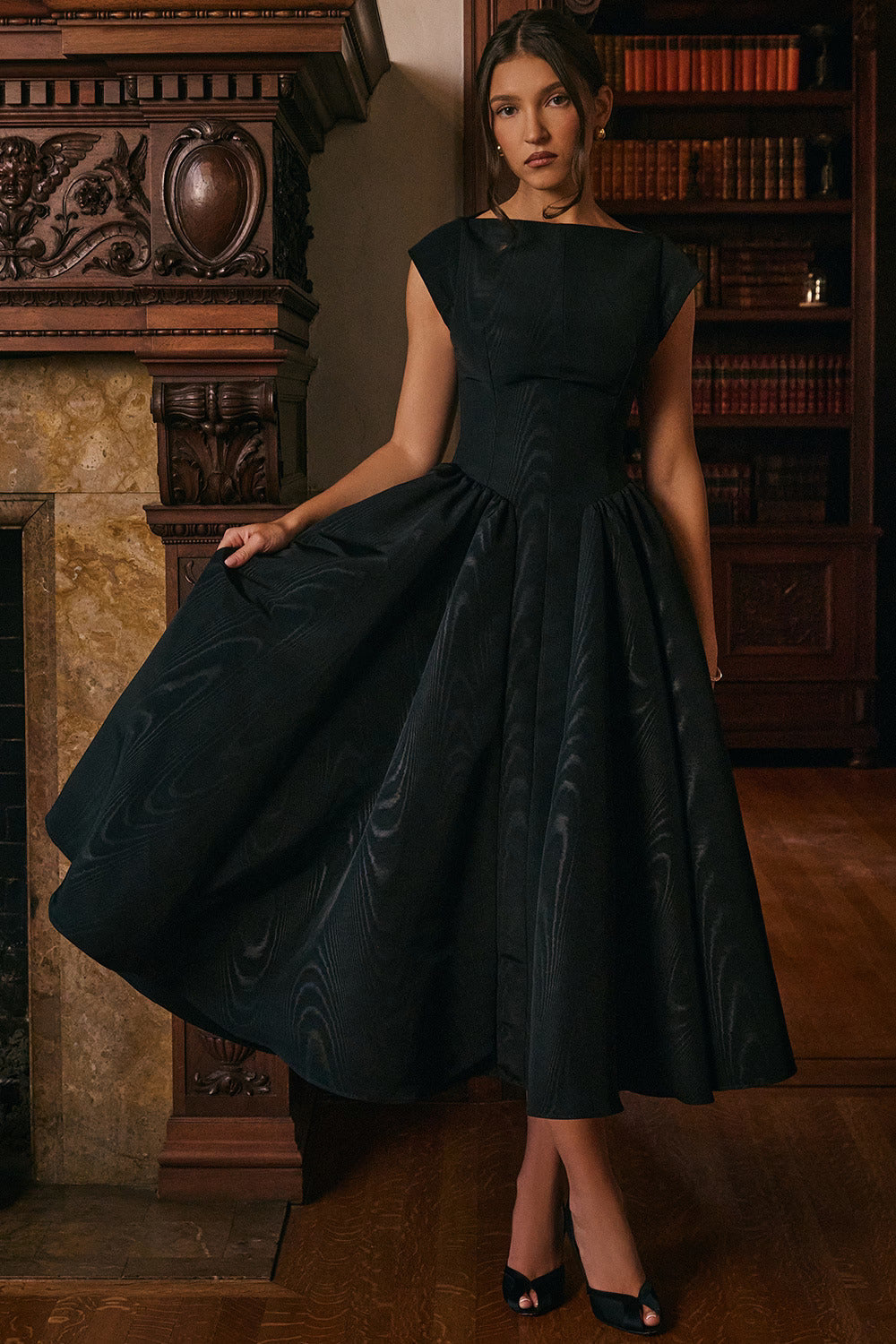 Vestido de Gala Noir Imperial