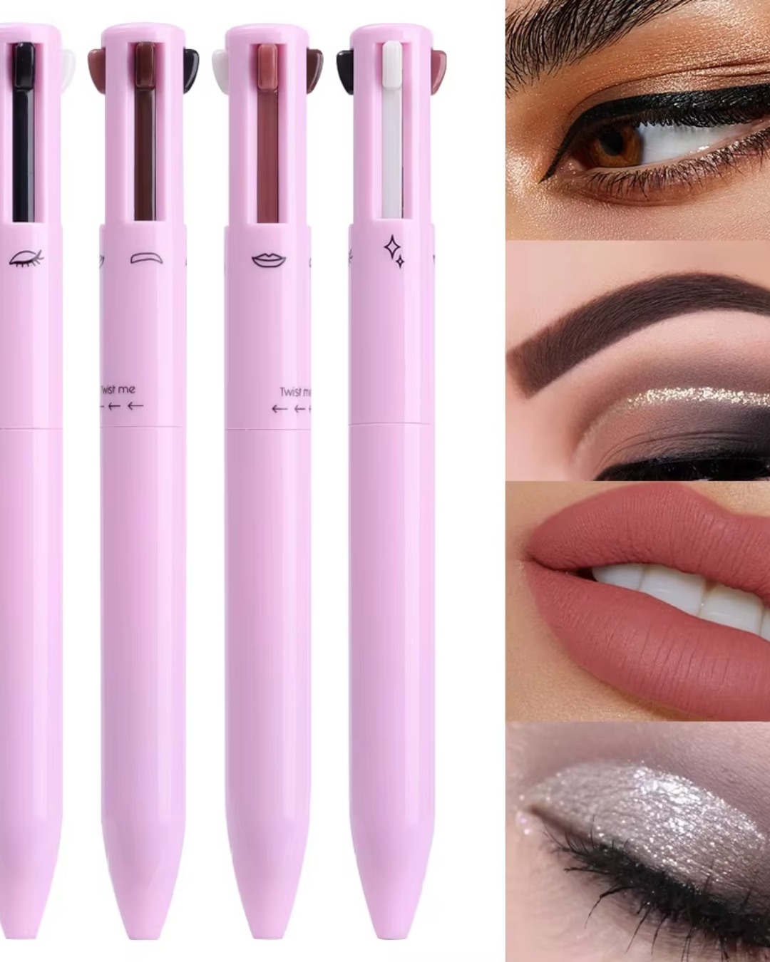 Lápiz de Maquillaje Multifuncional 2x1