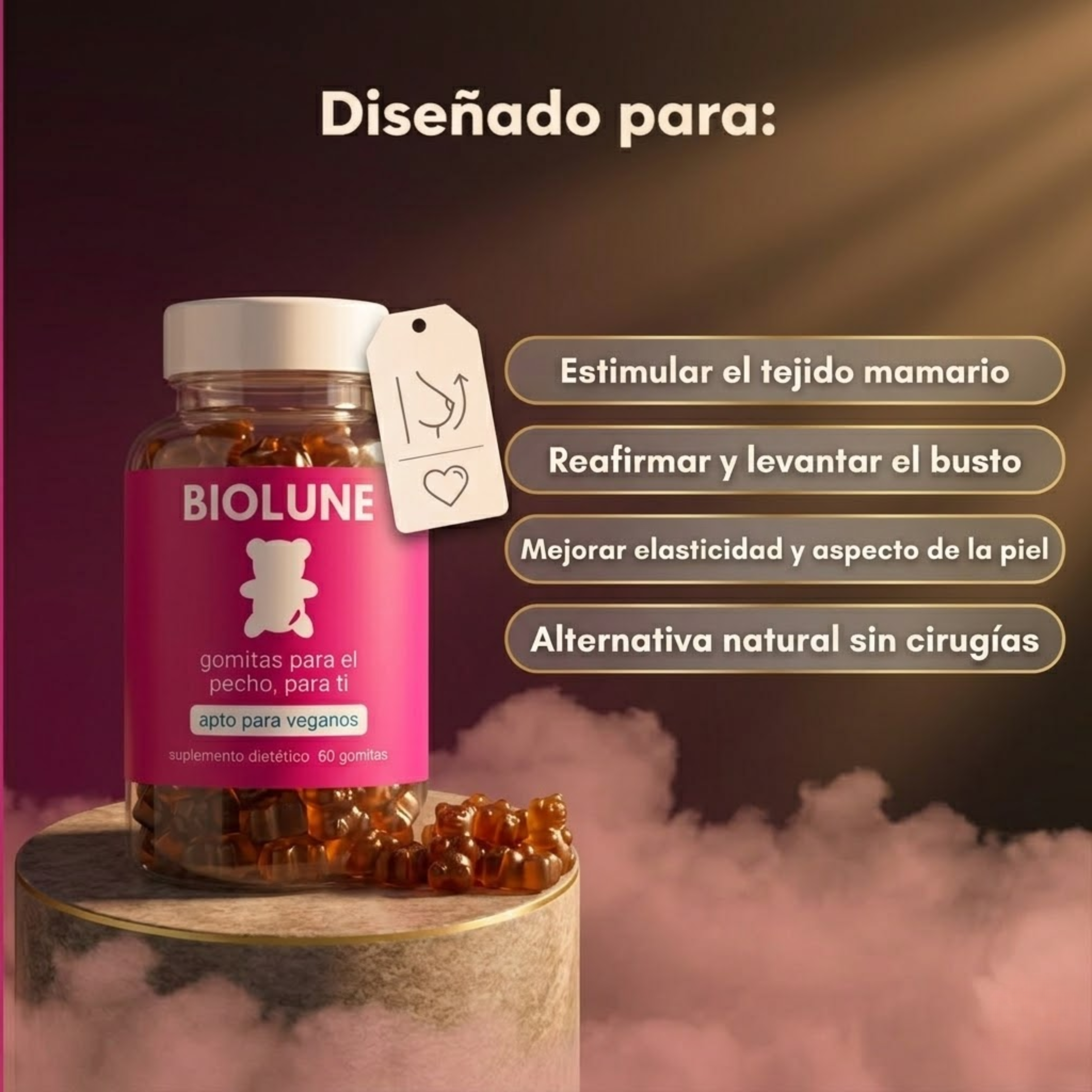 BioLune Volume Plus Aumenta Recupera tu Firmeza