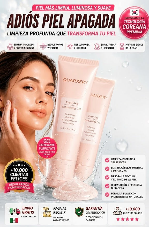 QUARXERY/Gel exfoliante purificante