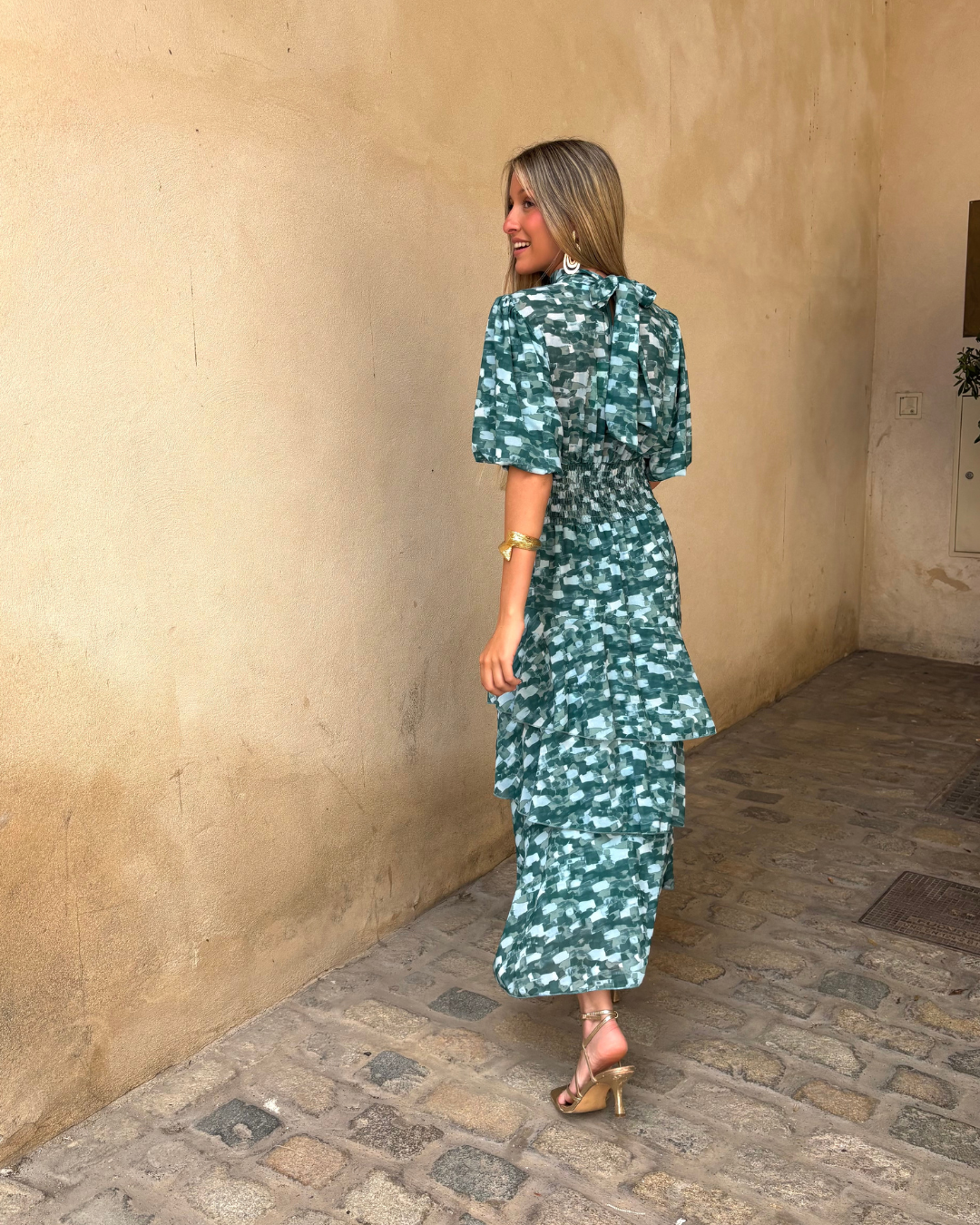 Vestido Midi Encanto Jade