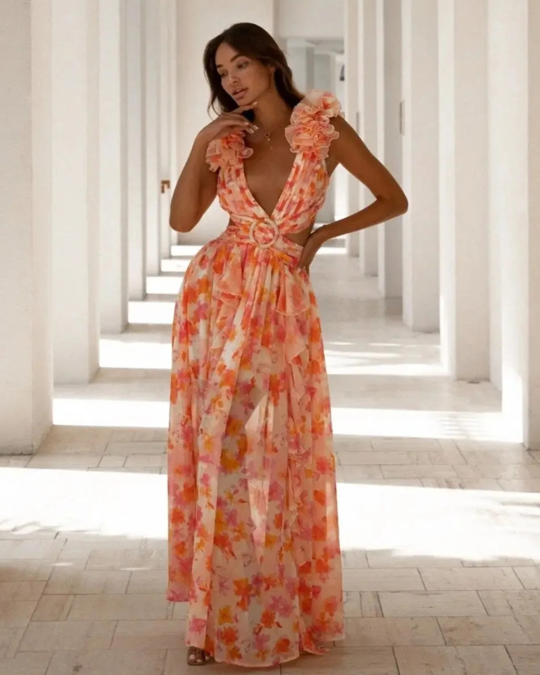 Vestido Estampado Primavera