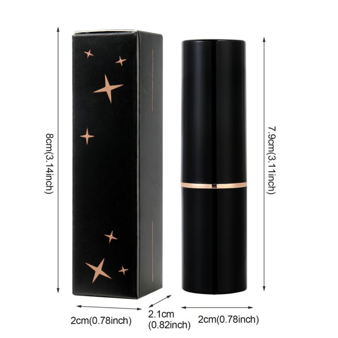 Labial con Brillo Diamante Resistente al Agua