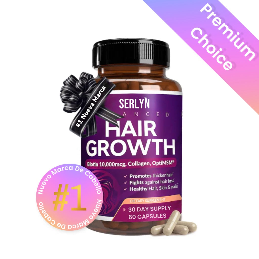 Serlyn Advanced Hair Growth/ Vitaminas para el Crecimiento del Cabello