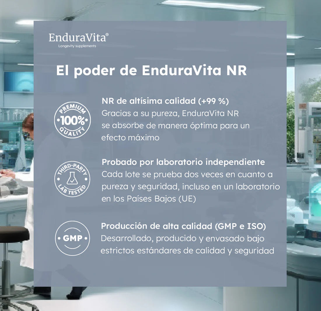 Suplemento de Nicotinamida Ribosida 60x150mg