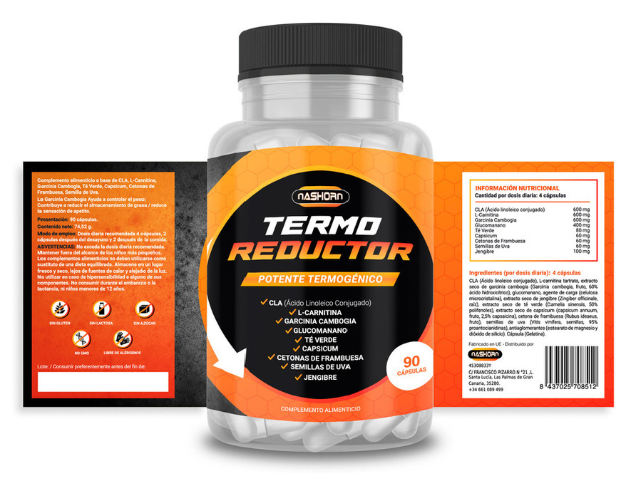 TermoReductor 100% Natural – Quema Grasa y Activa tu Metabolismo