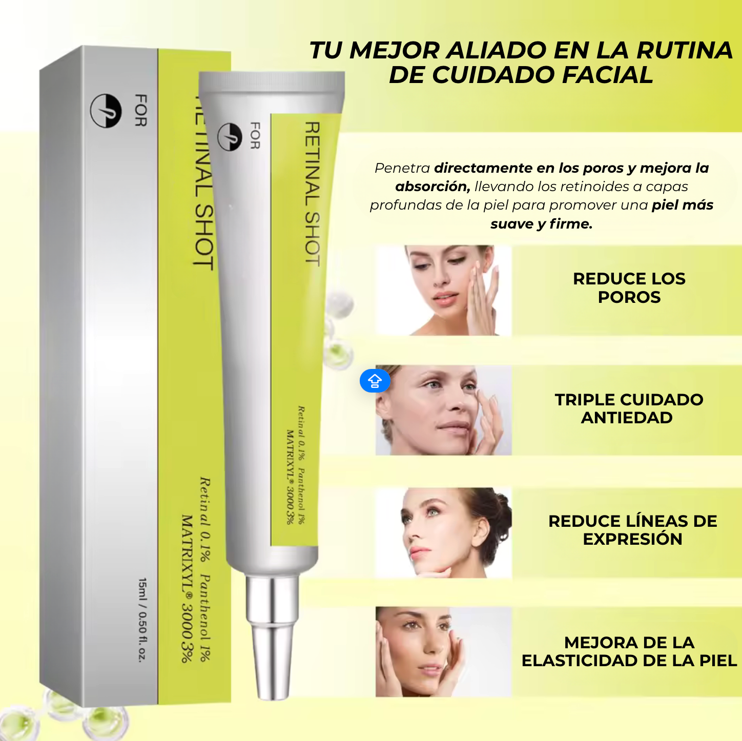 RetinalShot: Concentrado reafirmante