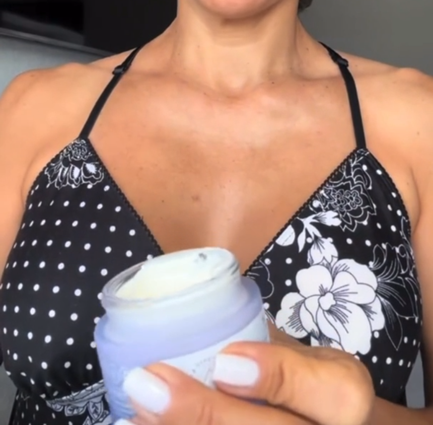 Crema antienvejecimiento para el cuello