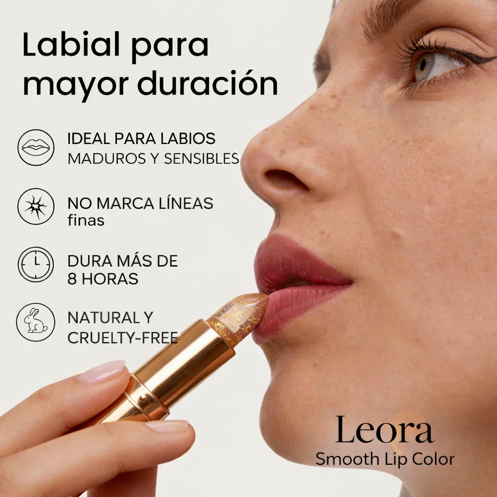 Lápiz labial con pH regulable