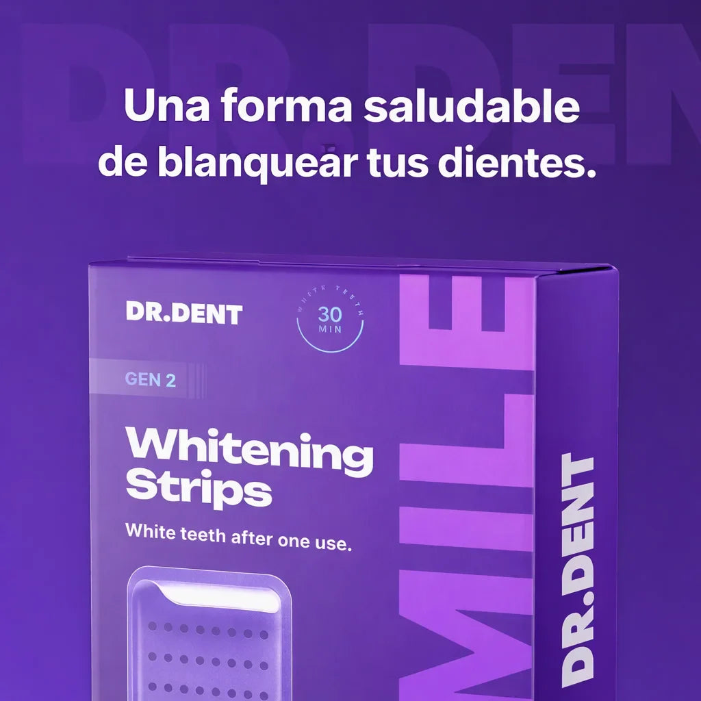 Tiras Blanqueadoras de Dientes