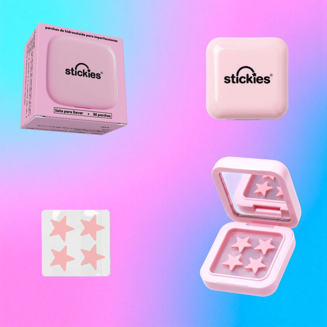 Estuche Parches Stickies Pinky 2x1