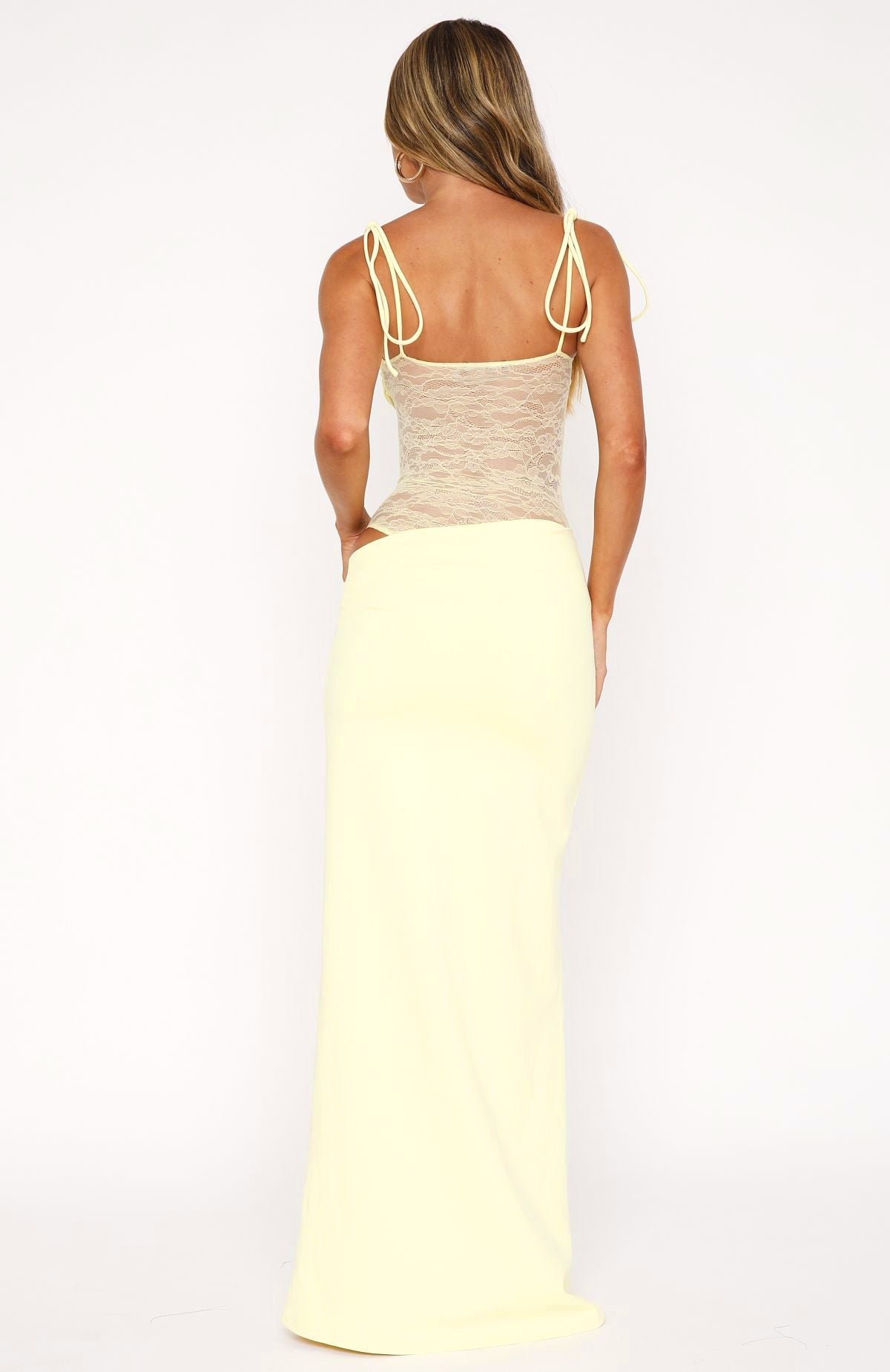 Vestido Glam Encaje Soleil