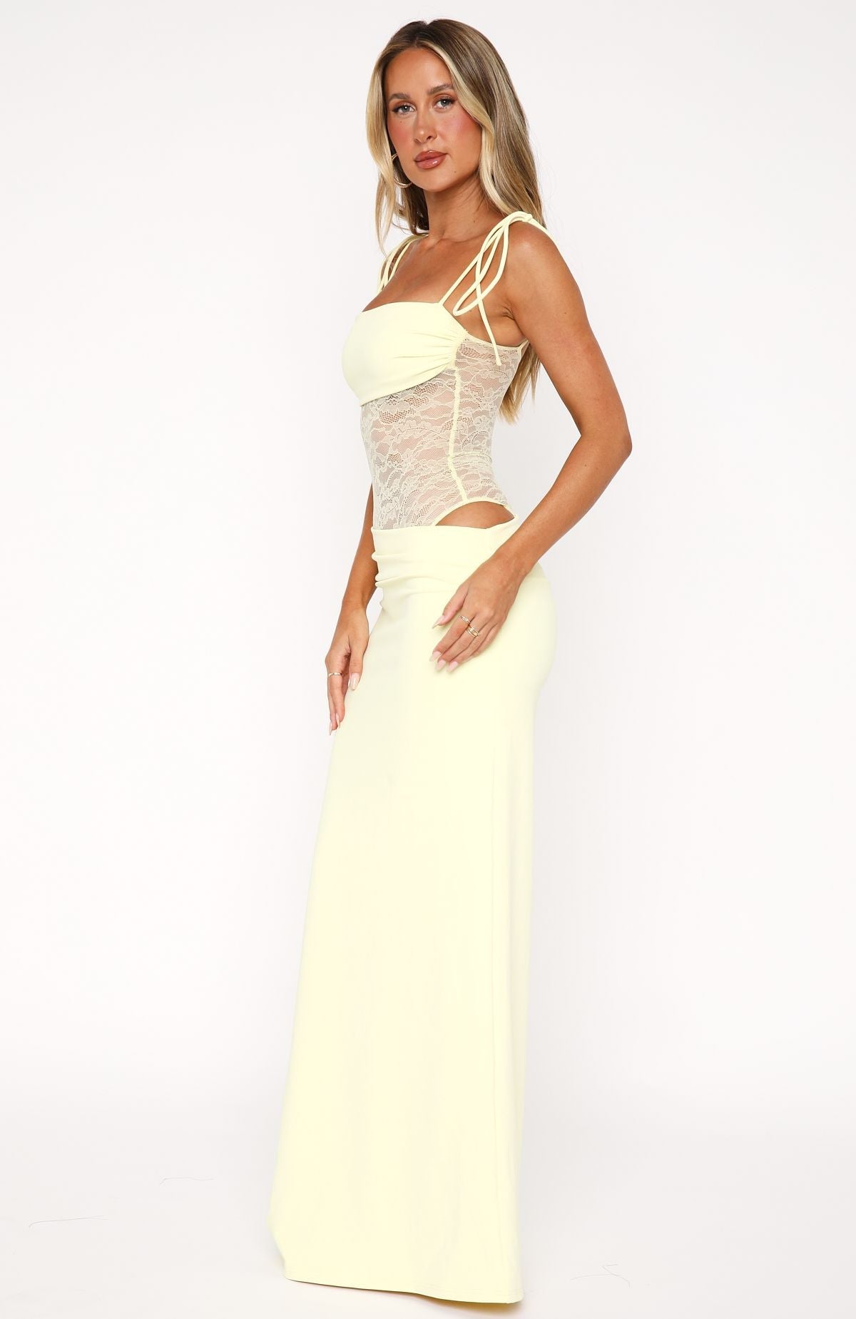 Vestido Glam Encaje Soleil