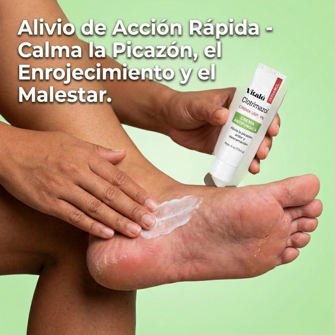 Crema Antifúngica Clotrimazol 1% Vitalé