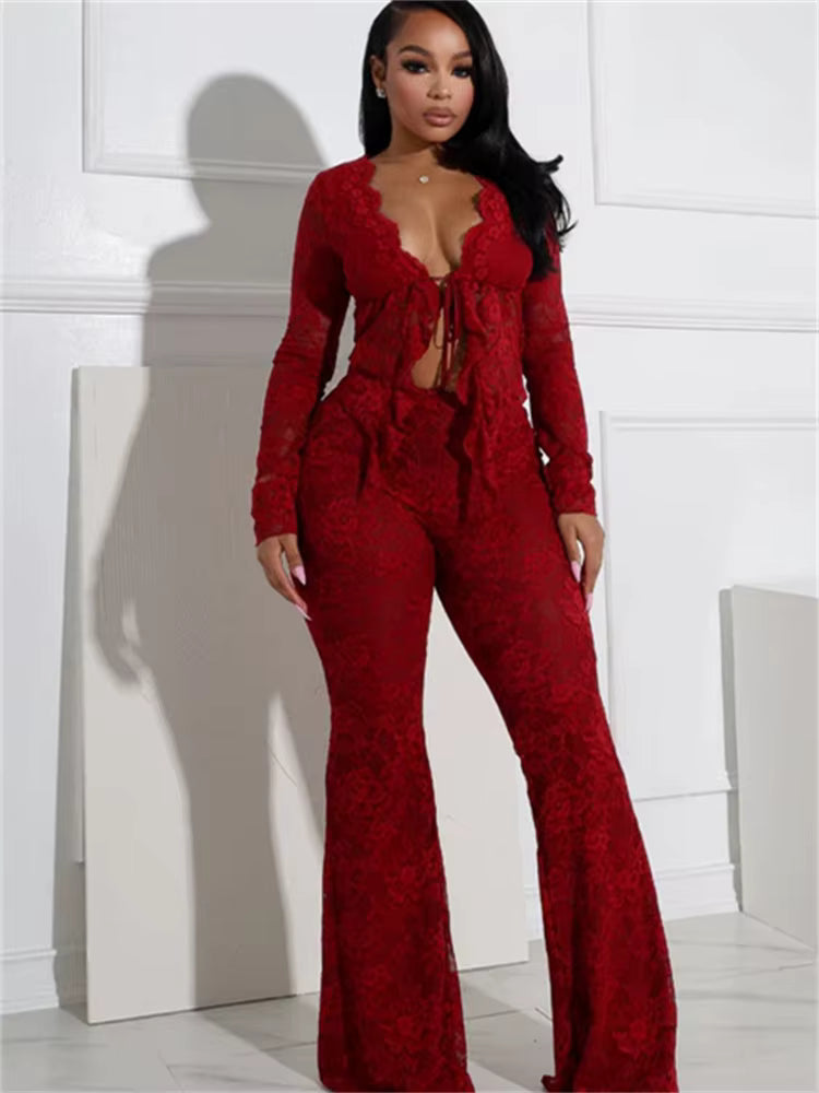 Conjunto De Encaje Sweet