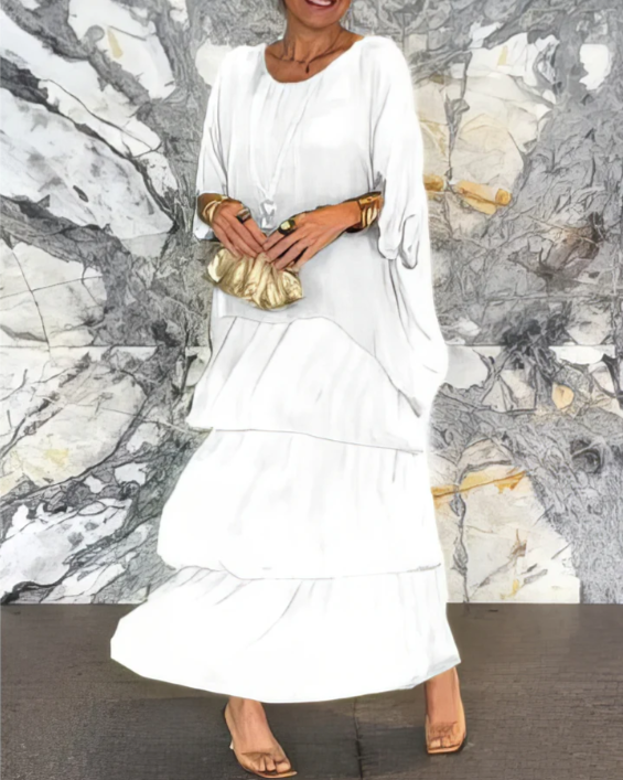 VESTIDO ARTÍSTICO - SILUETA SUELTA (LIQUIDACIÓN)