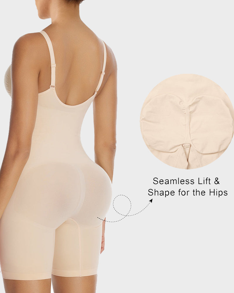 Body moldeador con cremallera y control de abdomen Renata