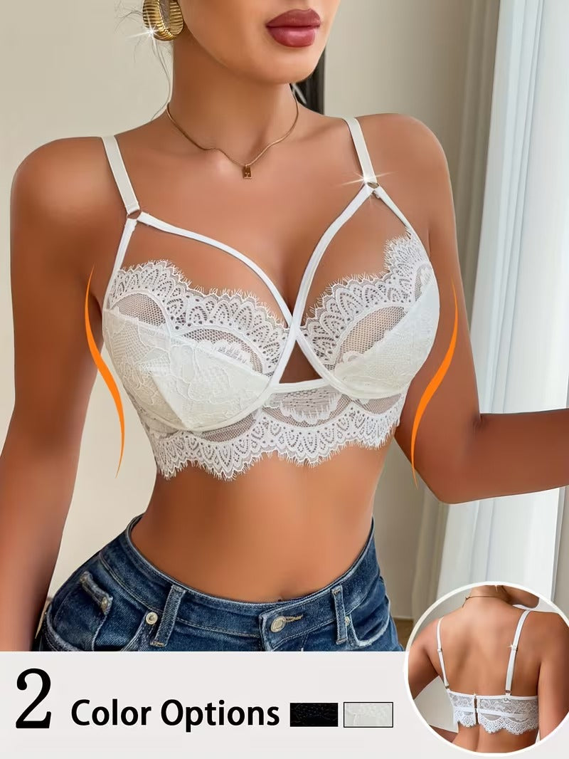Sujetador Bustier Ajustable Sin Tirantes con Push-Up 2X1