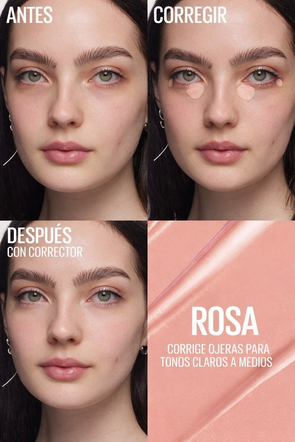 Corrector de acabado natural