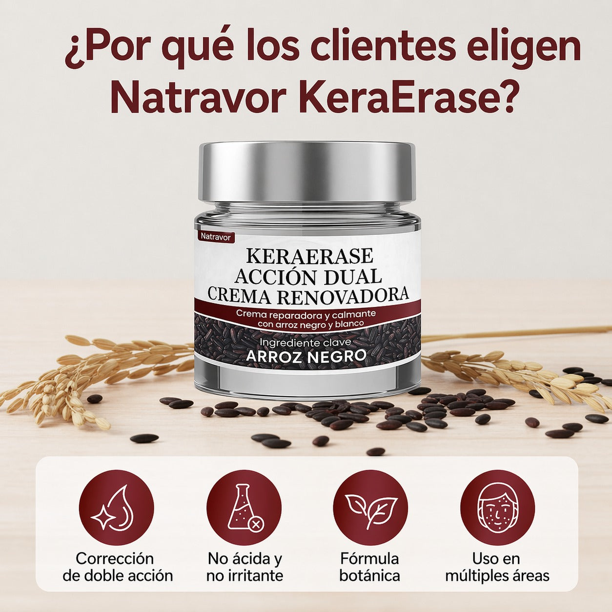 Crema Keraerase Dual-Action