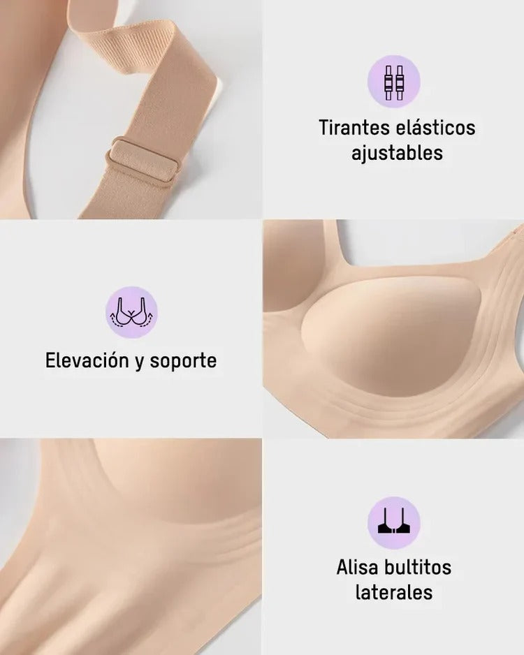 BraFlex Invisible Soporte Natural 3x1