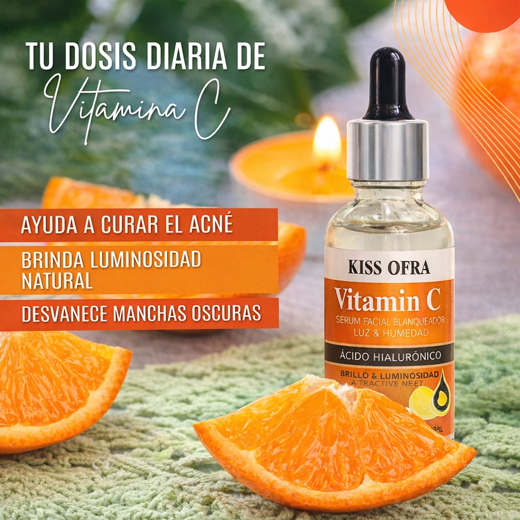 Suero Facial Blanqueador con Vitamina C