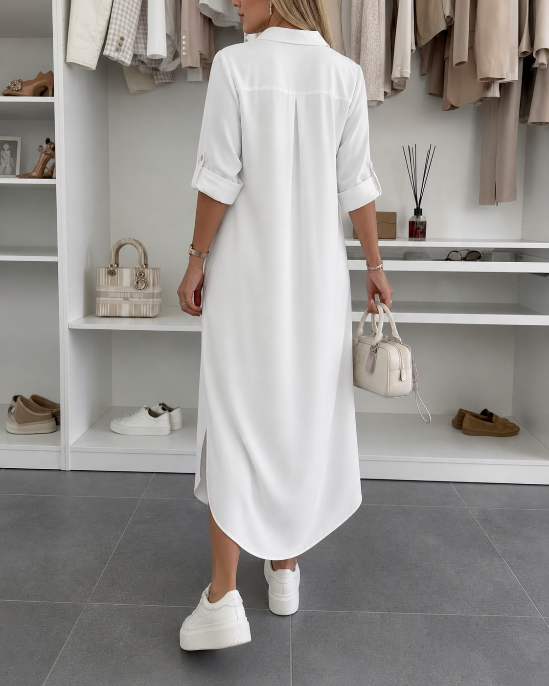 Vestido camisero Oversize Leila