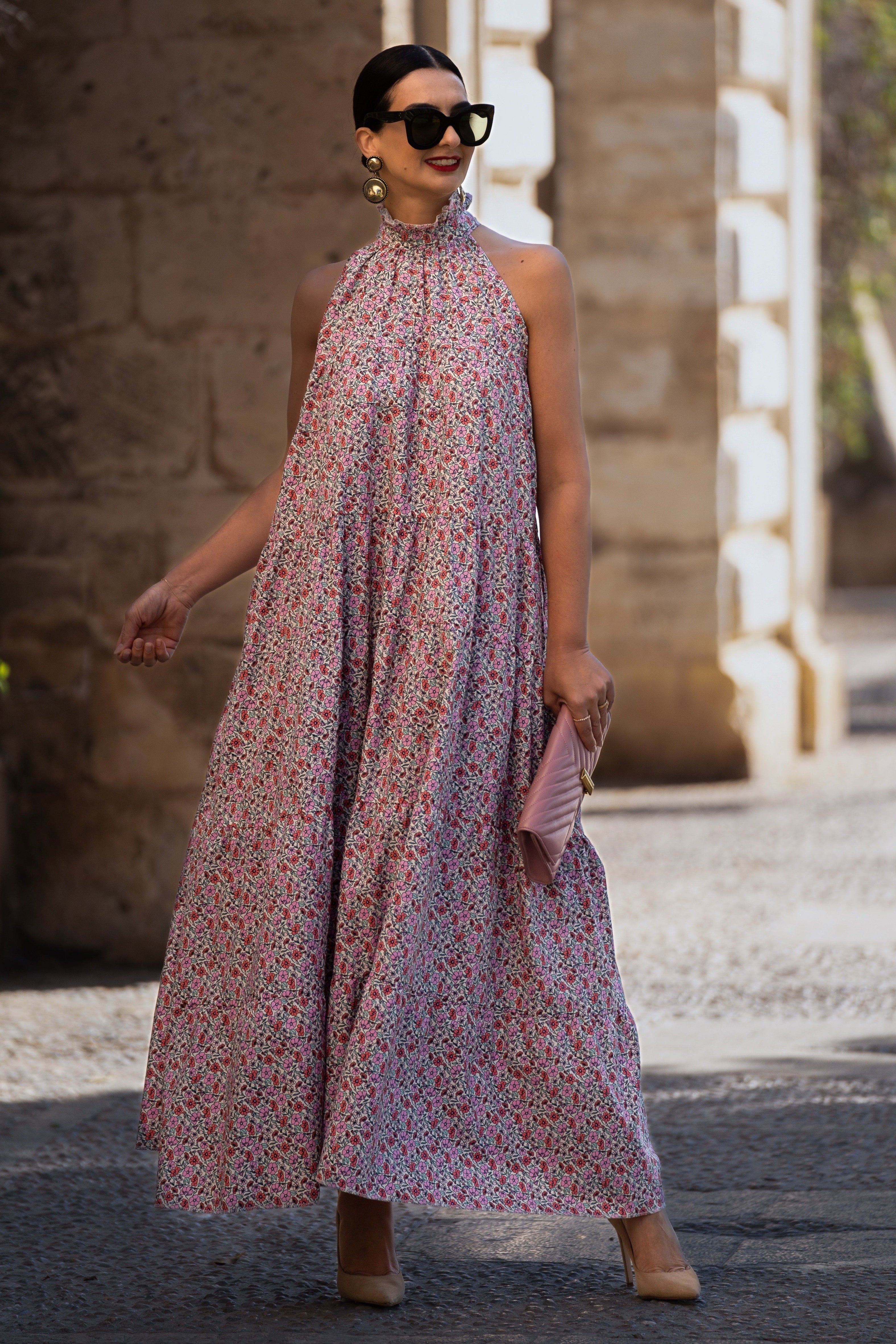Maxi Vestido Estampado Dilara