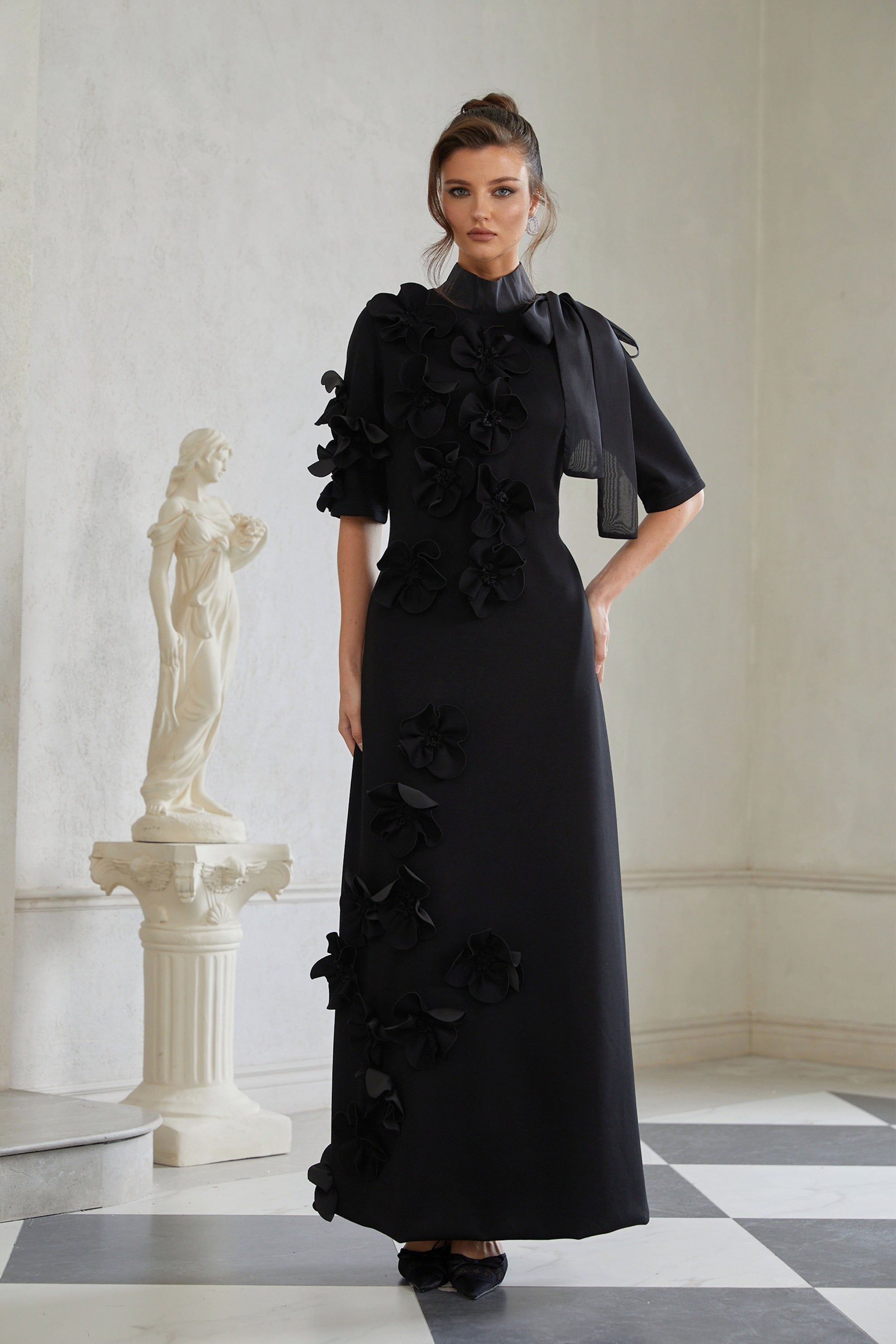 Vestido Largo Glam Azra