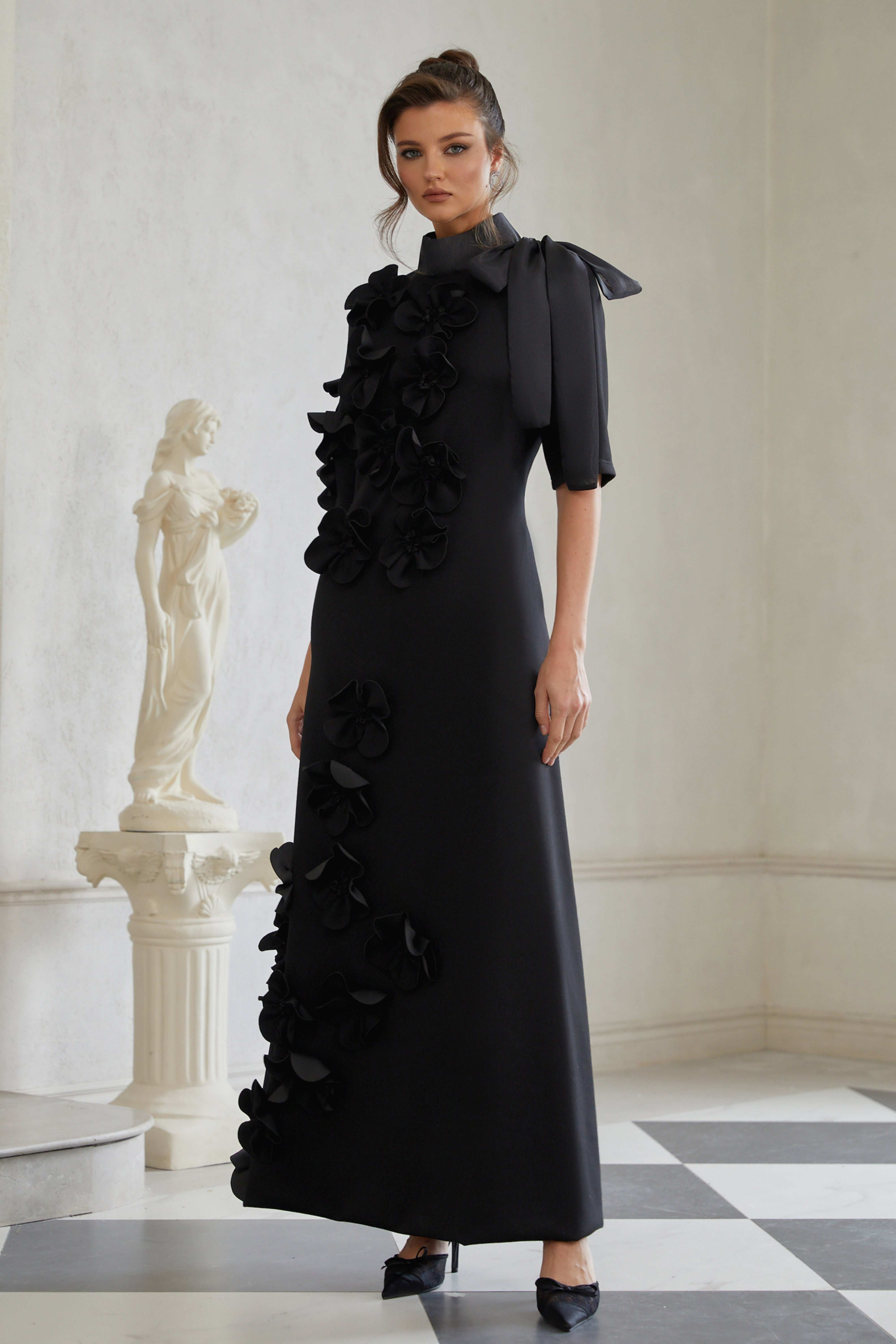 Vestido Largo Glam Azra