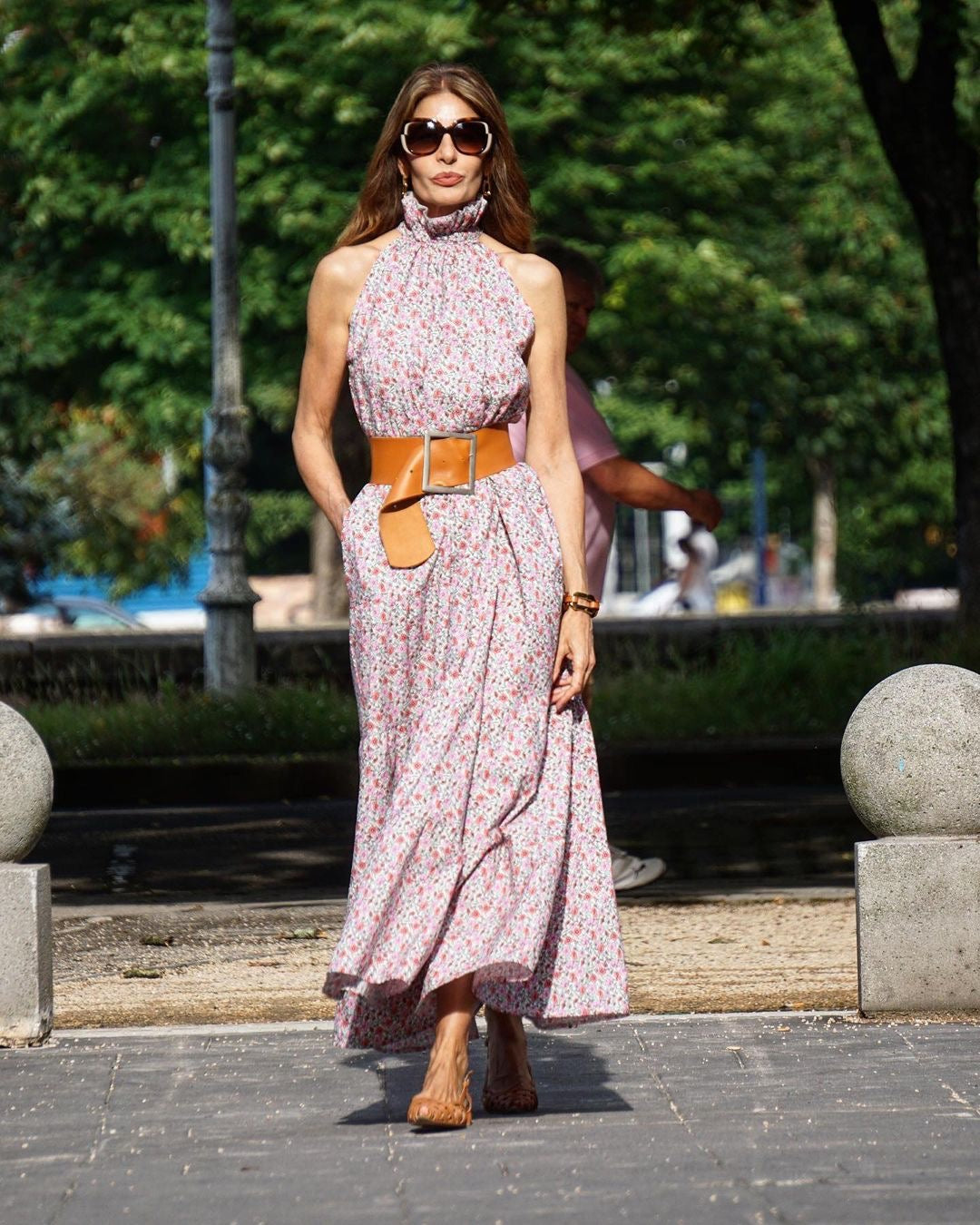 Maxi Vestido Estampado Dilara