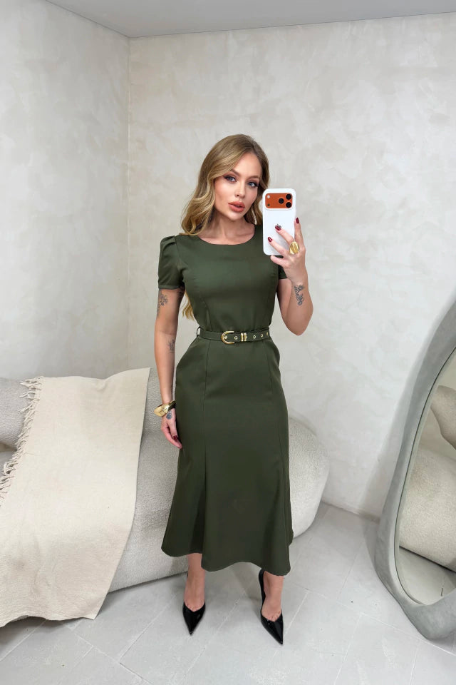 Vestido Midi Britany Oliva