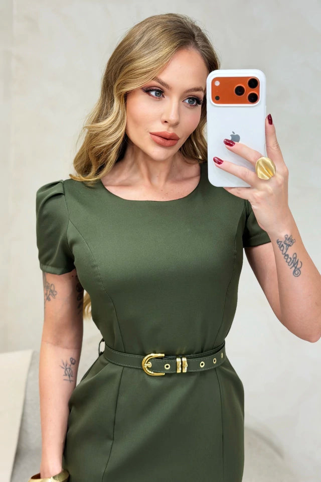 Vestido Midi Britany Oliva