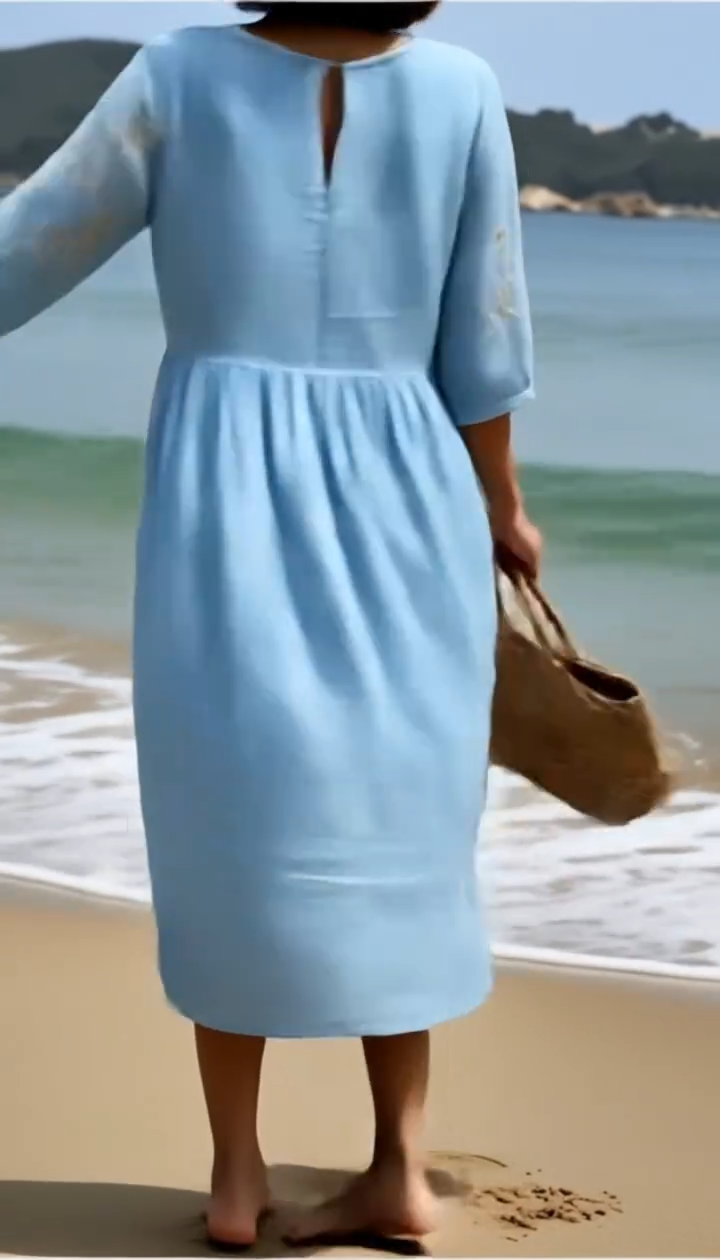 Vestido Holgado Artesanal Majo