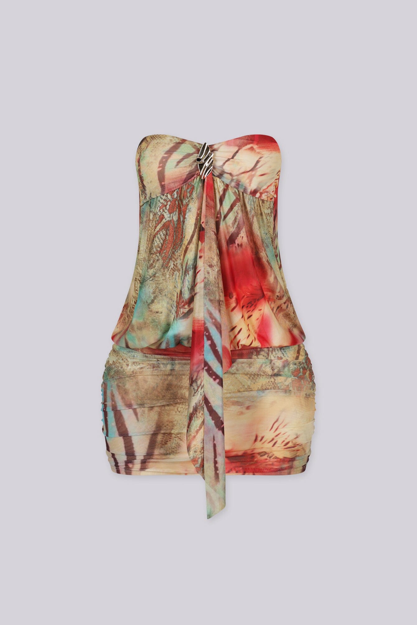 Vestido Midi Drapeado Cairo