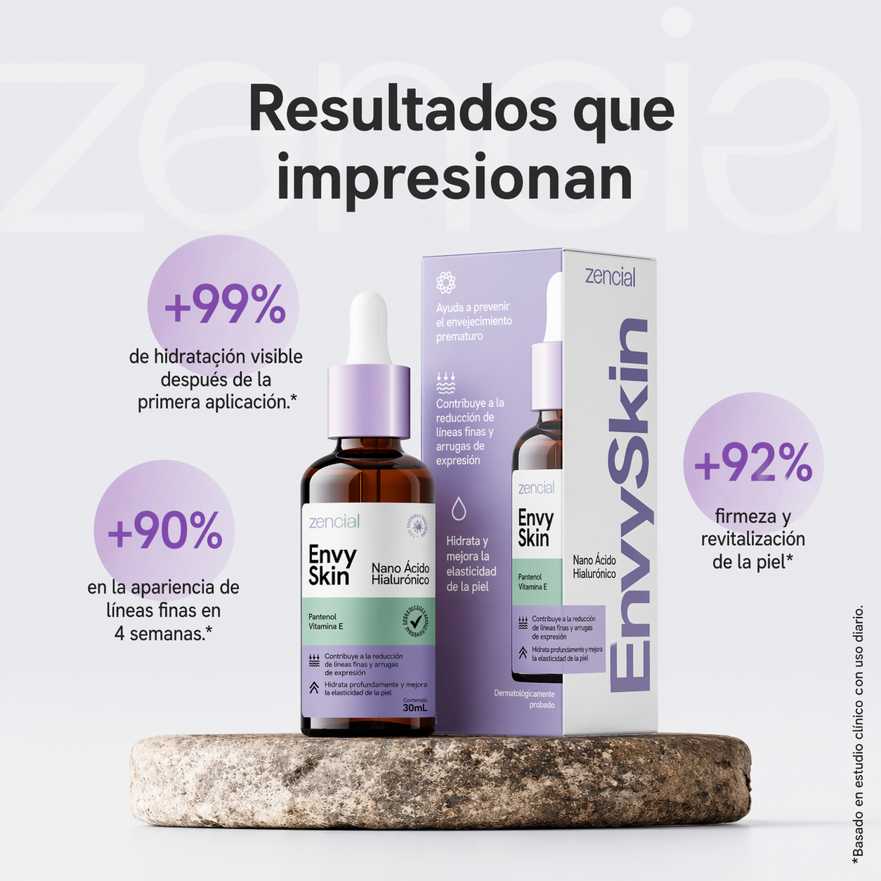 Sérum facial ácido hialurónico  Envy Skin