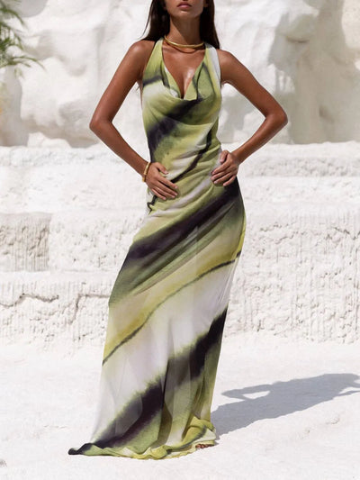 Maxi Vestido Eclipse Tropical