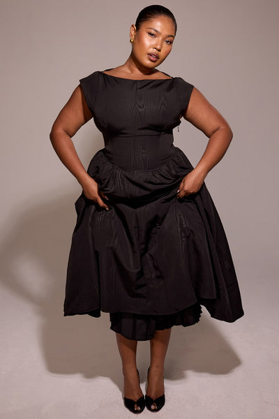 Vestido de Gala Noir Imperial