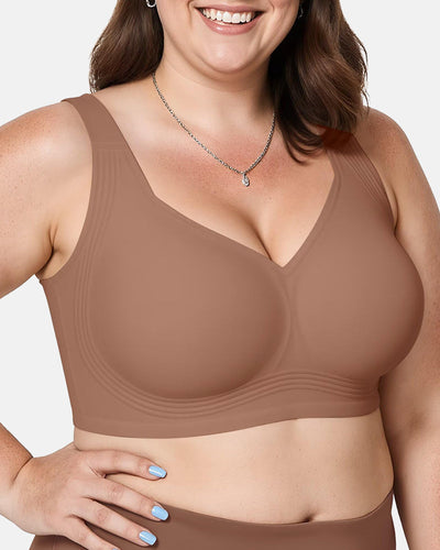 Sujetador push up sin aros de cobertura total Jeny 2X1