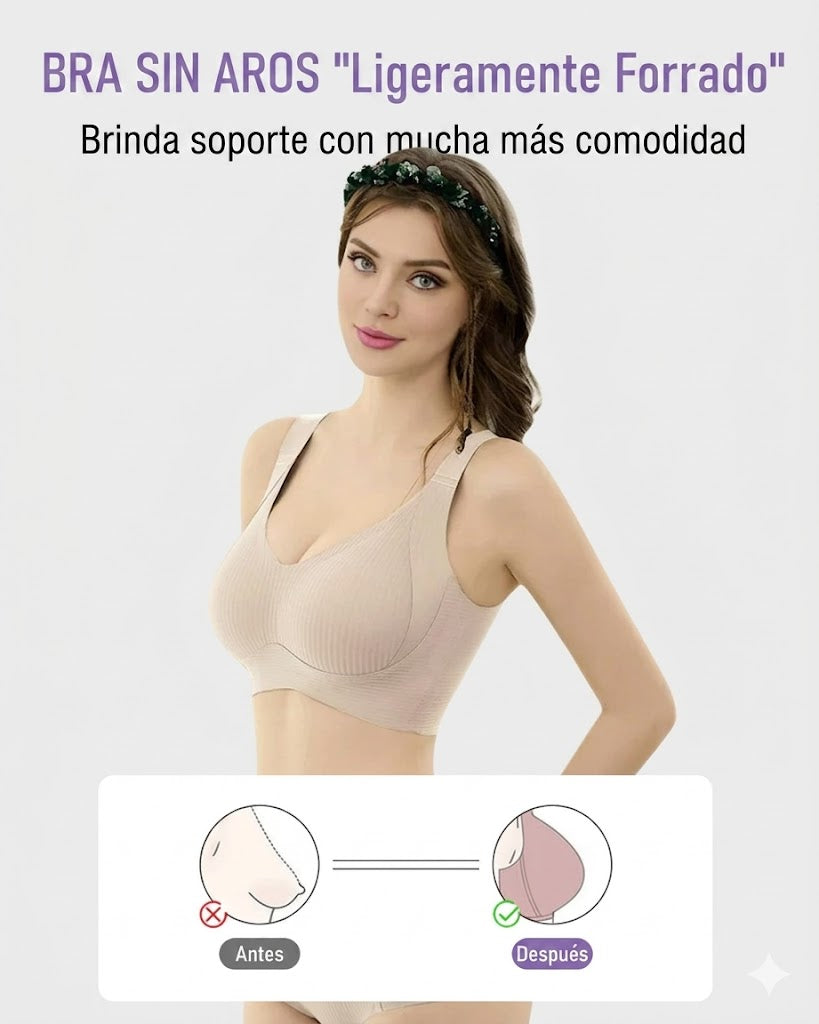 Sujetador Inalámbrico Ajustable Comfort 3X1