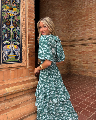 Vestido Midi Encanto Jade