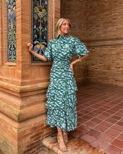 Vestido Midi Encanto Jade