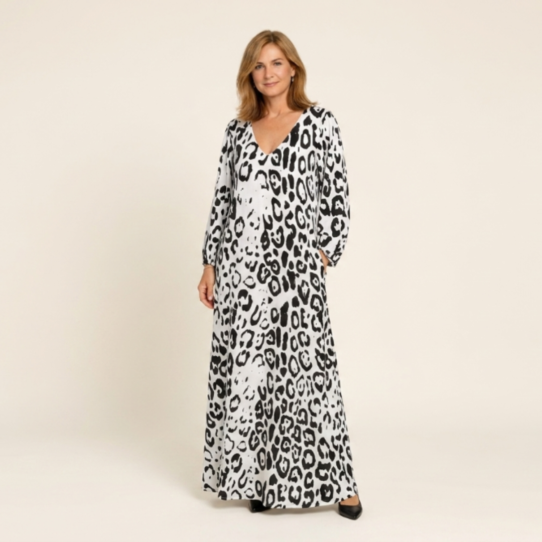 Maxi Vestido Bohemio Safari